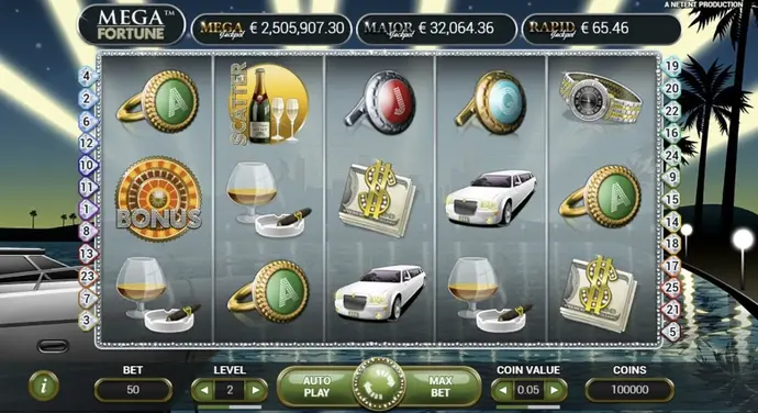 Mega Fortune at Stake Casino